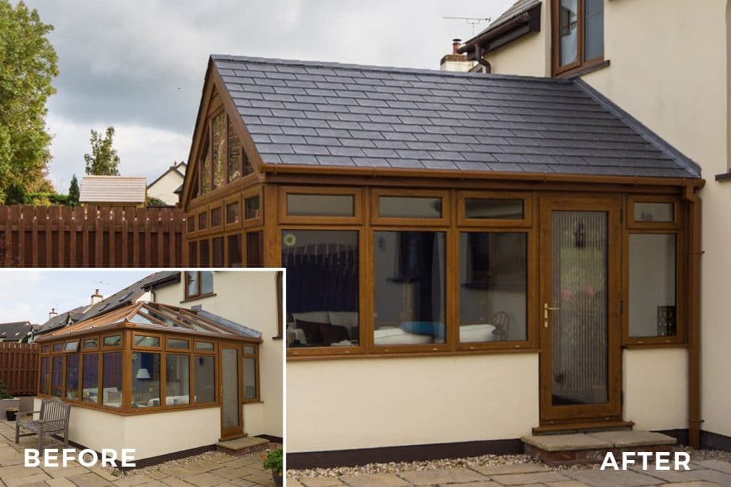 Using your conservatory all year round with the Leka roof system