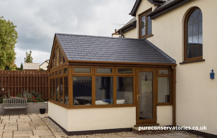 Conservatory with Leka Roof