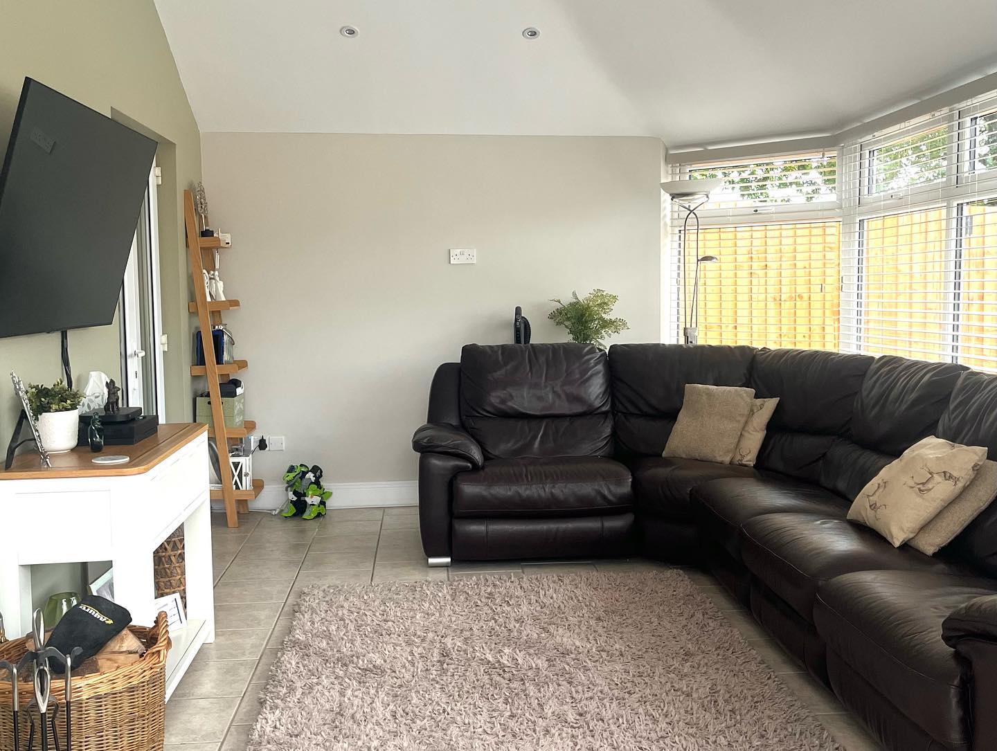 Modern conservatory with replacement roof in a Wirral residential property